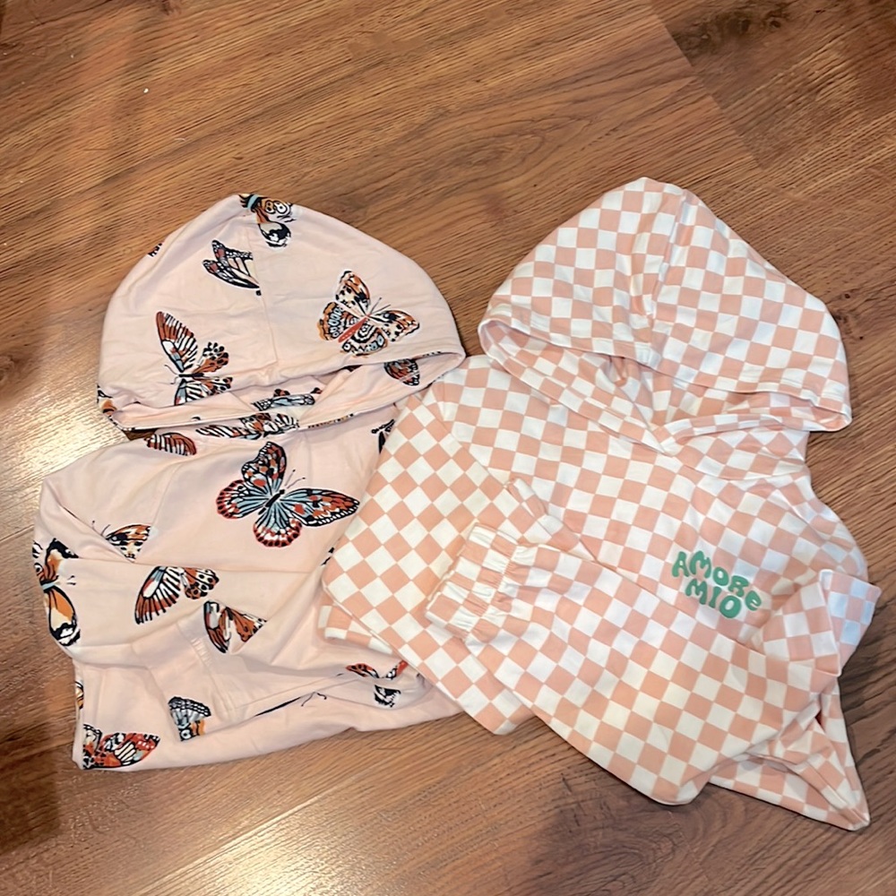 Long sleeve cotton hoodies